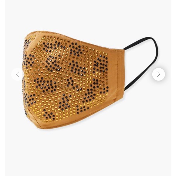 New Glam Leopard Print Layered Mask - Picture 5 of 5